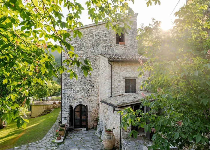 Respiro Umbria, 1500S Villa With Unique Biopool